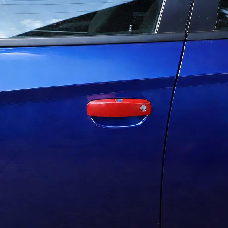 ABS Door Handle Decoration Cover Sticker Fit For Dodge Charger 2010 Up Exterior Accessories
