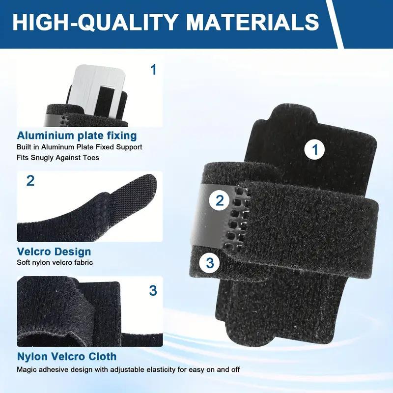 New Toe Valgus Toe Overlapping Support Splint Strap Fixing Strap Toe Care Brace