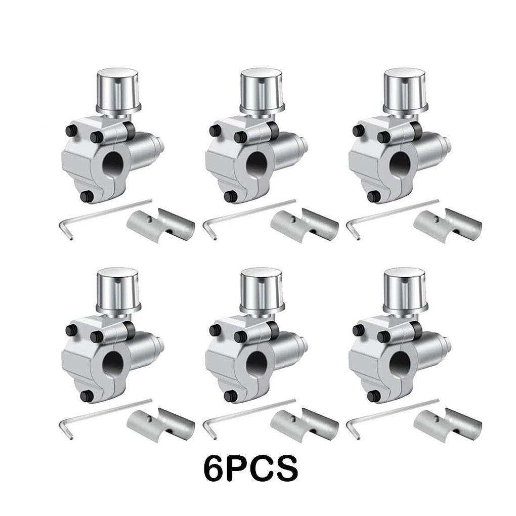 6 stykker Piercing Valve Line Tap Ventil Kit Piercing Valve Line Tap Valve Kit