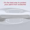 Car Accessories Door Handle Bowl Cover Protector,transparent Anti-scratch Sticker,for Toyota Corolla Prius Land Cruiser Rav4