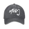 Milo J Logo Sun Baseball Cap  Couple Women Custom DIY Trucker Hat Summer Classic Tennis Skate Adjustable Baseball Caps