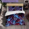 Set Biancheria da Letto Aston Villa Football 3 Pezzi Morbido Set Copripiumino con Federe Set Decorazione Camera da Letto per la Casa