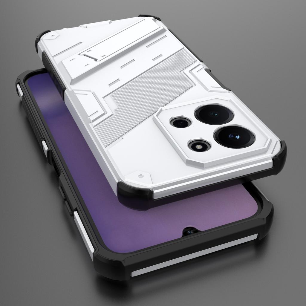 For Xiaomi Redmi 15C 4G Case For Case for Redmi 15C 5G Punk Stlye Phone Holder Protective Armor Bumper Cover Xiaomi Redmi 15C 5G