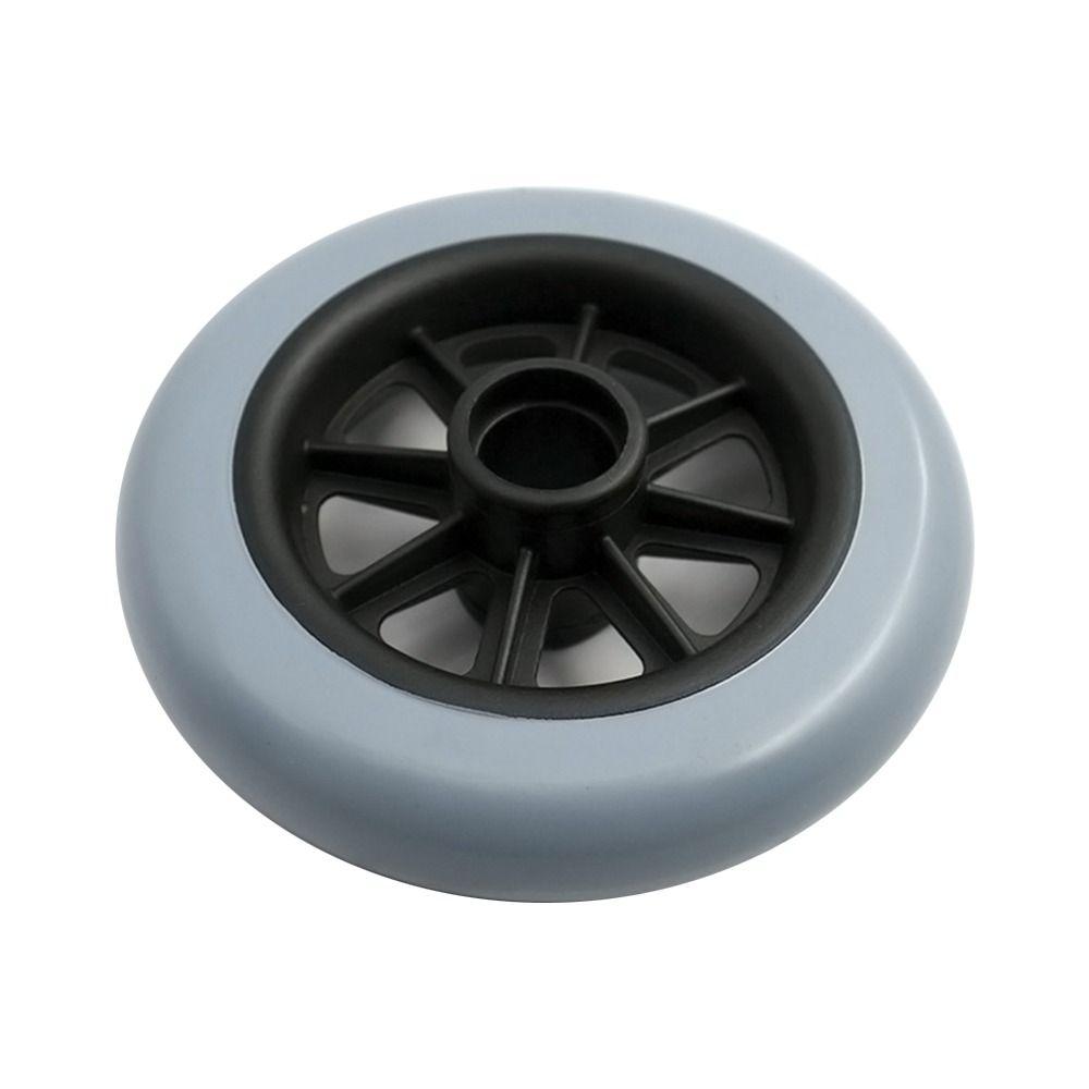 Anti Slip Solid Tire Wheel 5/6/7/8Inch Wheelchair Front Castor Flexible Shopping Cart Wheels