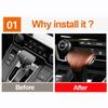 For Honda crv CR-V 2017 2018     Hybrid ABS Car Central Console Gear Shift Knob Gear Head Cover Trim Accessories