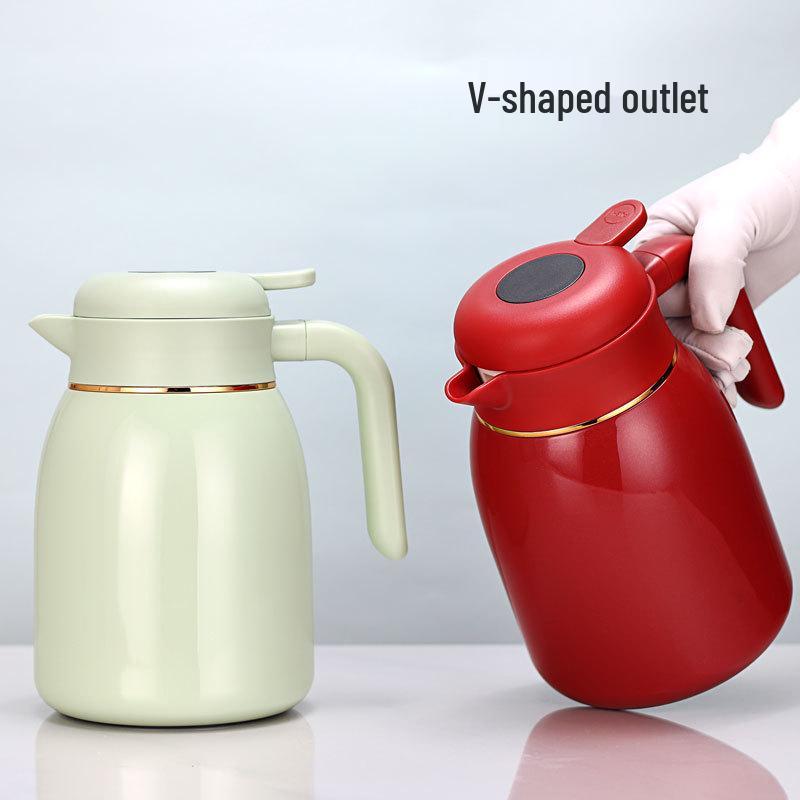 1.2L Large Capacity 304 Stainless Steel Thermos Flask, Home & Hotel Use, Engravable Hot Water Bottle.