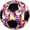 Pallone da Calcio Taglia 5 a Tema The Amazing Digital Circus, Adatto Sia per Partite Indoor che Outdoor, un Regalo Adatto a Tutti.