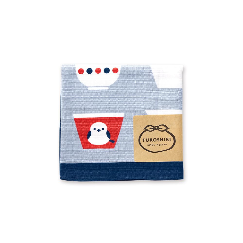 JIKAN STYLE Furoshiki wrapping small perfect for bento 13cm perfect for gift Also suitable for Large Furoshiki Product 30052 (Japanese-style cloth),