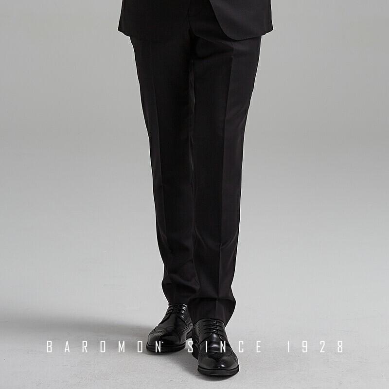 Pelomon Men's Business Casual Wool Trousers