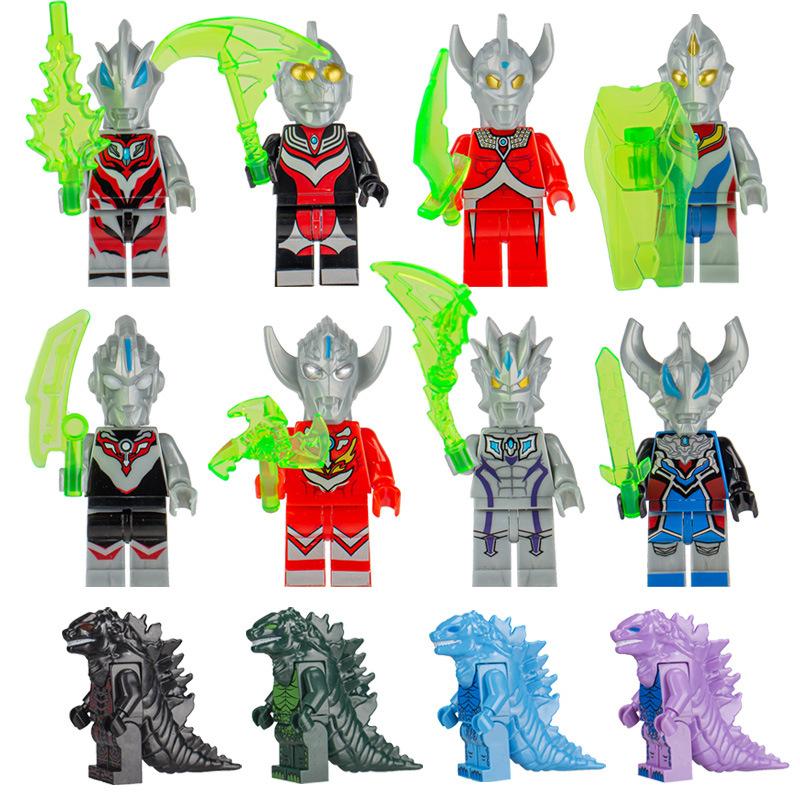 Super Hero Steel Spider Doll Building Block Puzzle Toy