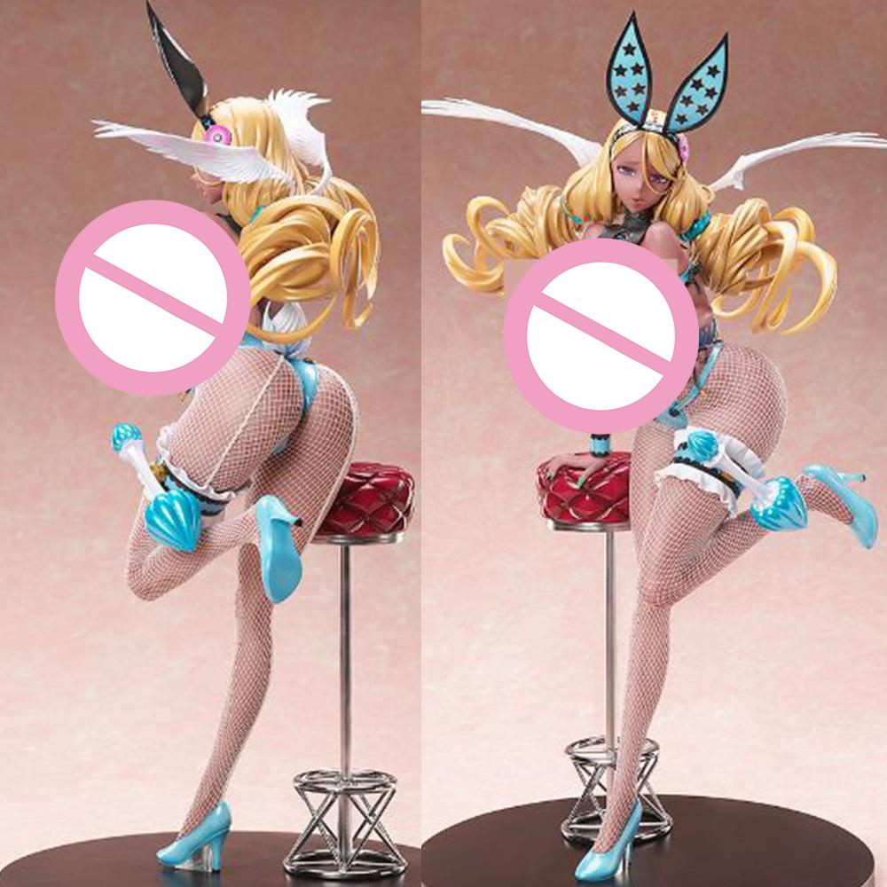 Anime Sexy Figures Girl Magical Girl Akutsu Kirara Bunny PVC Action Figure 18 ± for Adult Collectible Figure Present Plaything BG