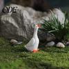 Goose Garden Ornaments Realistic Ornament, Miniature Resin Figurine, Statue Landscape Accessories for Outdoor Micro Bonsai Patio Decor Statues
