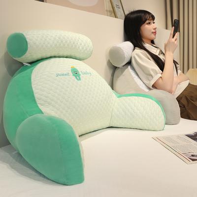 Bedside Cushion Soft Bag On The Bed Pillow Large Backrest Cushion Pillow for Girls Sleeping Sofa Waist Care Pillow Dormitory Girls