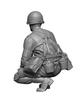 H3 Model 1/24 WWII U.S. Airborne Division Medic 3D Printer Kit HS24105 (Person)