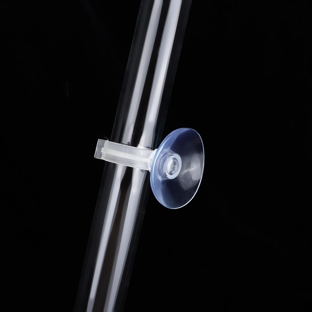 Acrylic Transparent Durable Aquarium Fish Shrimp Feeder Fish Tank Feeding Tube with Tray