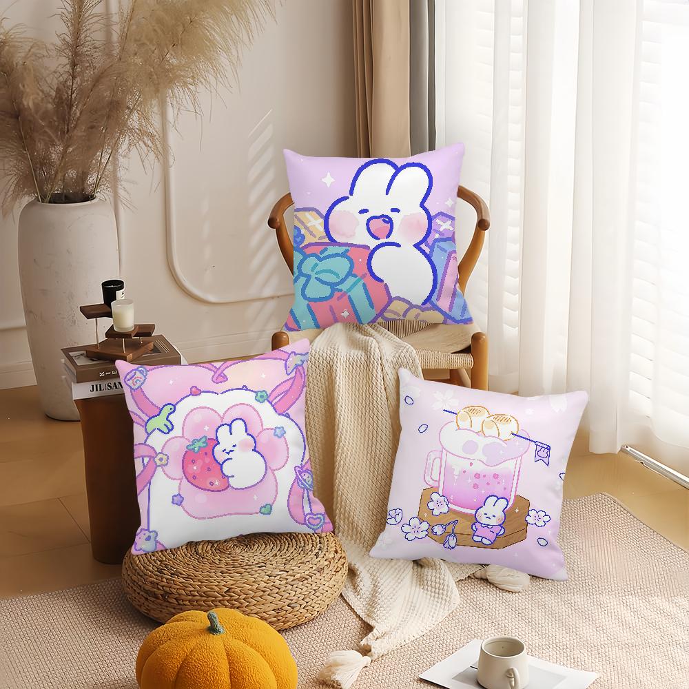 Cartoon Niedlich M-mongmong Kissenbezug Anwendbarer Raum Für Gästezimmer Innenräume Autos Büro Hausdekoration