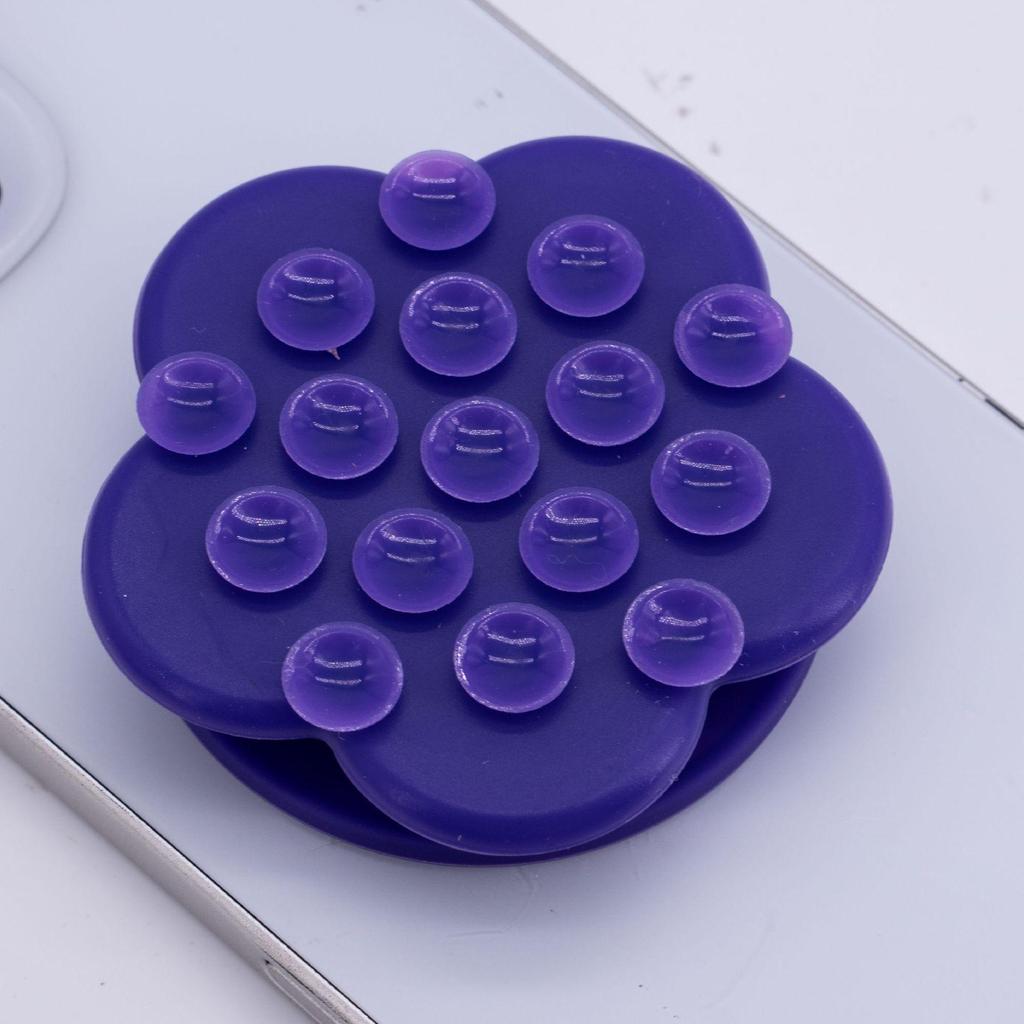 Silikon Çiçek Vantuzlu Telefon Tutucu ve Airbag Standı