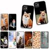 for Samsung Galaxy A07 A13 A12 A23 A42 A50 A51 A52 A53 A70 A71 A72 A21S A04 Note 20 9 8 10 Phone Case Anime fox funny foxs cute