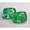 Colombian Green Emerald Natural 17-19 Ct Cushion Cut Fabulous Loose Gemstone