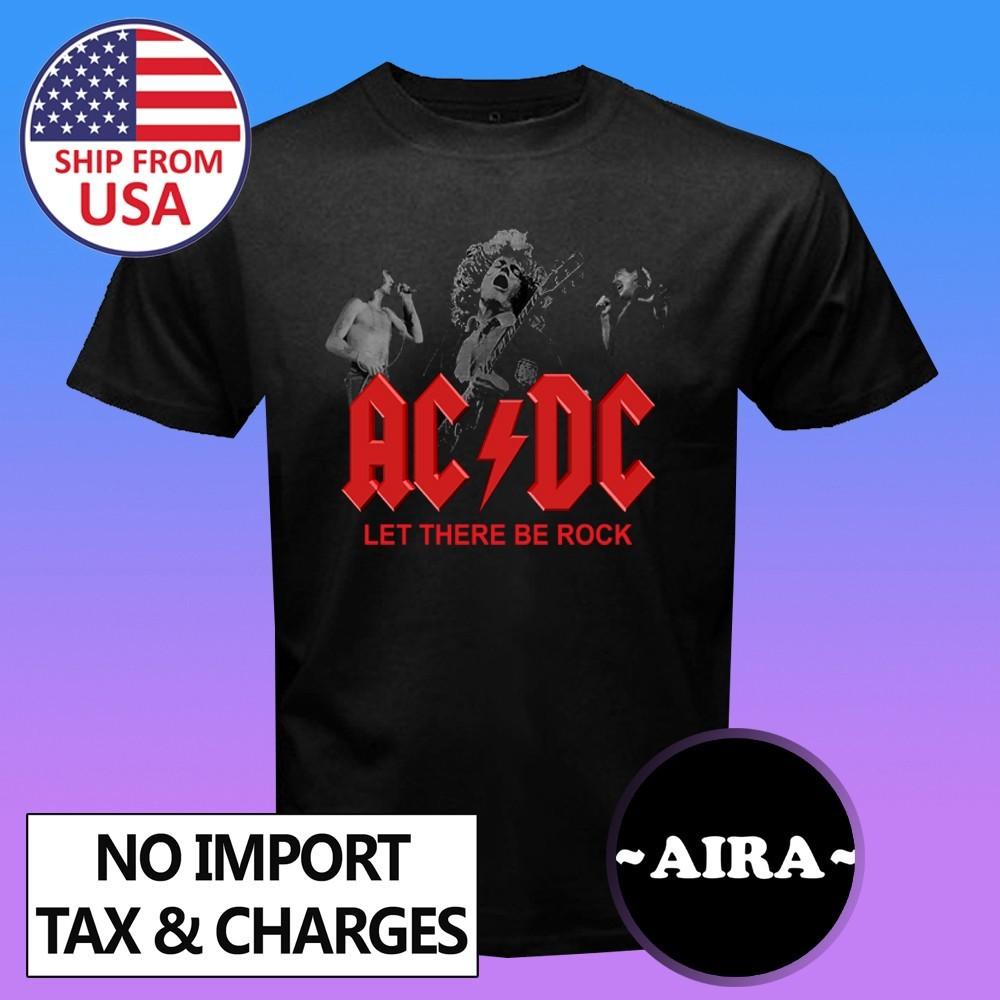 

AC DC ACDC Men s Black Size S-5XL S