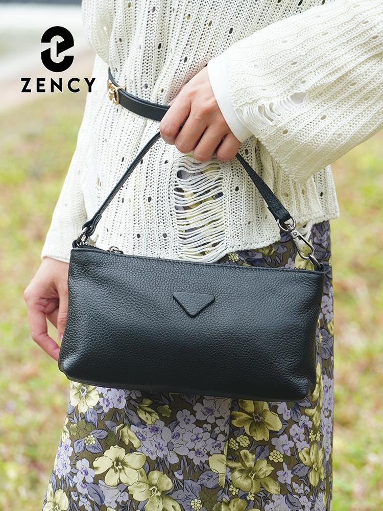 Zency Genuine Leather Bag Women's Crossbody Bag