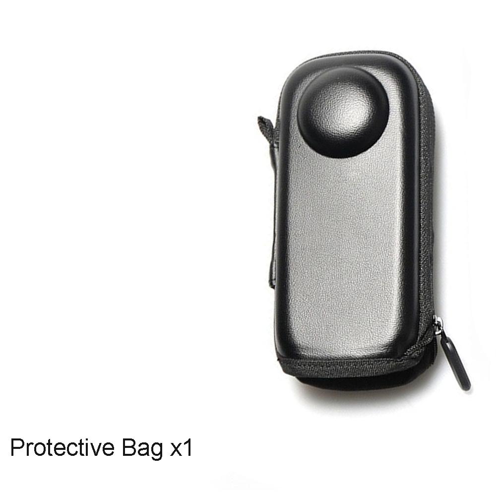 Anti-scratch PU Bag Portable Protective Case for Insta360 X4 Screen Protector Mini Storage Case for Insta360 X4 Accessories
