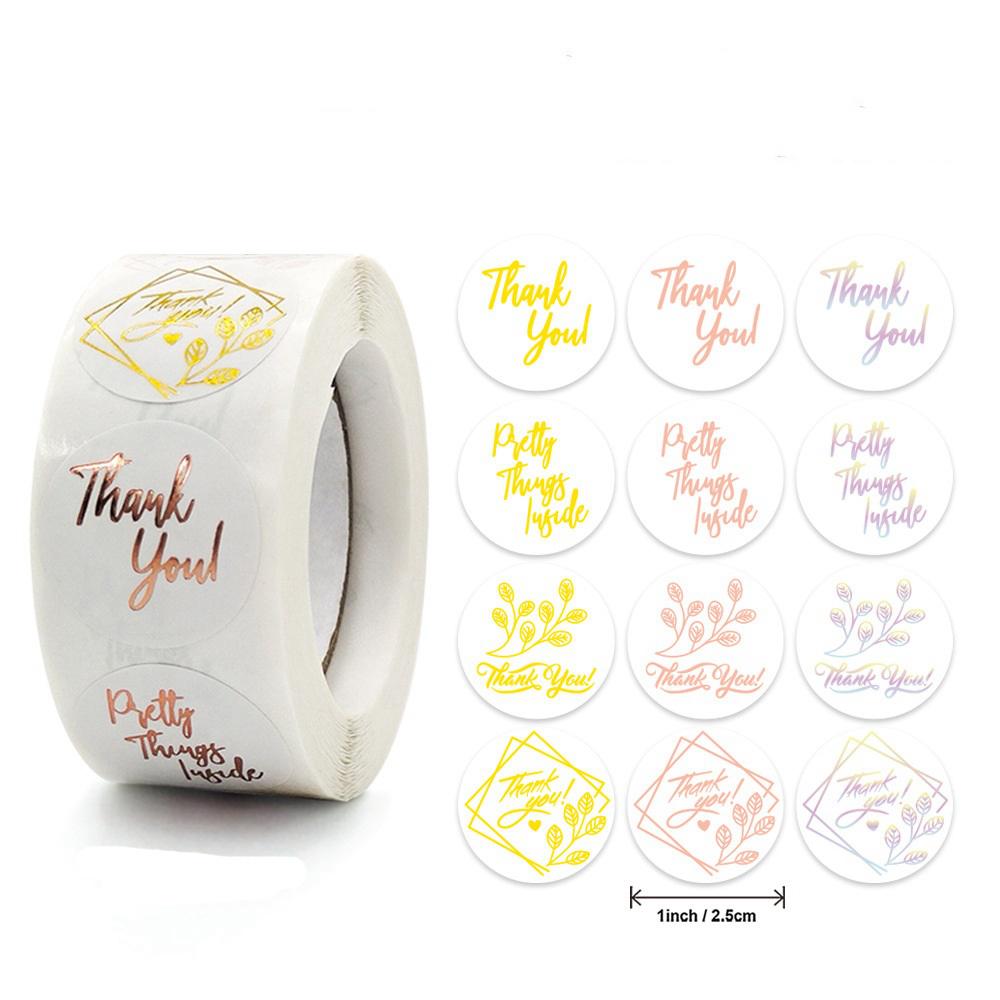 Pozvánky Nálepky na jídlo 3 styly Děkuji Estetické psací potřeby X037