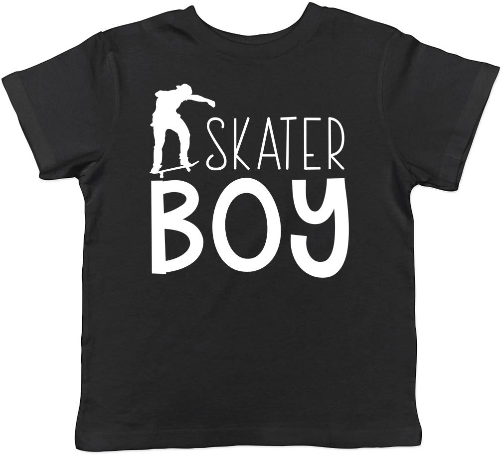 Skater Boy Childrens Kids Boys Girls T-Shirt Tee 100