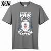 Tshirt For Unisex Workout Unisex Oneck Tshirt Fashion Its Not Dog Hair Its Husky Glitter Teenagers Tops Essential Tee Crew Neck
