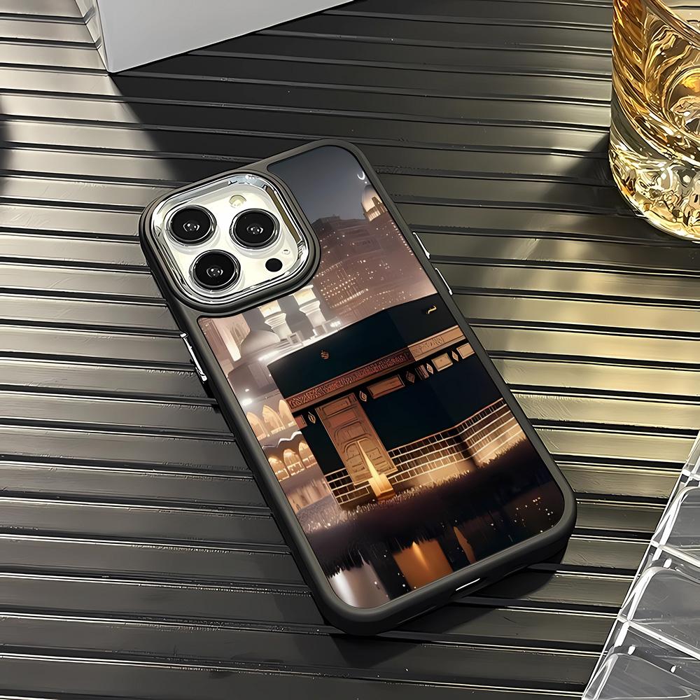Candlelight Night Scene Phone Case For IPhone 15 14 13 12 11 Pro Max XR XS X 7 8 Plus Love Heart Soft Square Silcone Cover