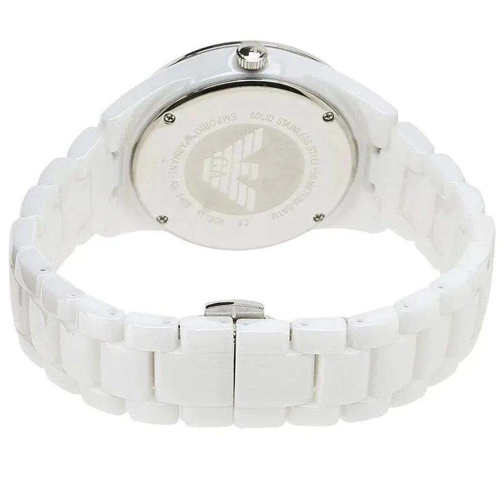 Emporio Armani AR1456 Ceramica Crystal White Dámské hodinky