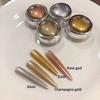 4 Colors Mirror Powder Set High Shine Champagne Nail Glitter DIY Salon Essentials