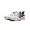 Li Ning Kids Fashion Durable Low Top Casual Shoes Kids Casual Shoes White Purple YKCU110-7