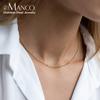 EManco Gold Stainless Steel Chain Choker Necklace Women Chain Necklace Sets for Women Gift