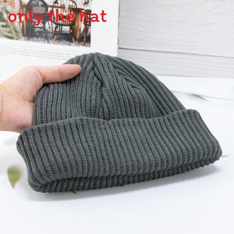Gestrickte Mütze für den Winter mit atmungsaktiven und winddichten Eigenschaften für Damen und Herren