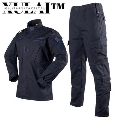 Army Combat Uniform Navy Blue Police Uniform