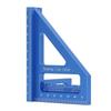 3D Multi Angle Msuring Ruler 45 90 Degree Aluminum Alloy Woodworking   Protractor Miter