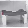 Foldable Toilet Stool With Circular Arc Easy To Store Fits Most Toilets Double Anti Slip Stability