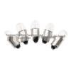 GOOFIT 12V 3W Motorcycle Dashboard Light Bulbs (Set of 5) for ATV