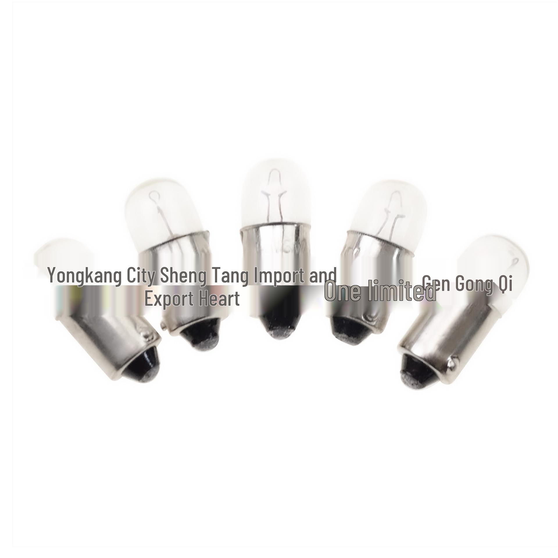 

GOOFIT 12V 3W Motorcycle Dashboard Light Bulbs (Set of 5) for ATV Universal