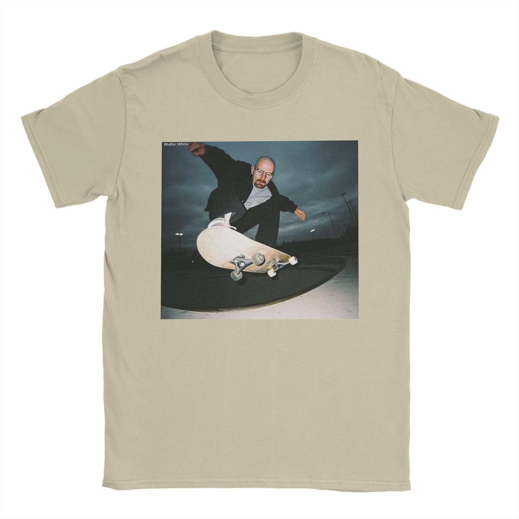 Breaking Bad Heisenberg Pánská trička Walter White Skate Zábava 100% bavlna Tričko Kulatý výstřih Krátký rukáv Trička Topy