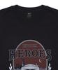 Hangugyaguwiwonhoe Musinsa X Kbo Ballpark Ver.2 Short Sleeve T-Shirt Black [Seoul Kiwoom Heroes]