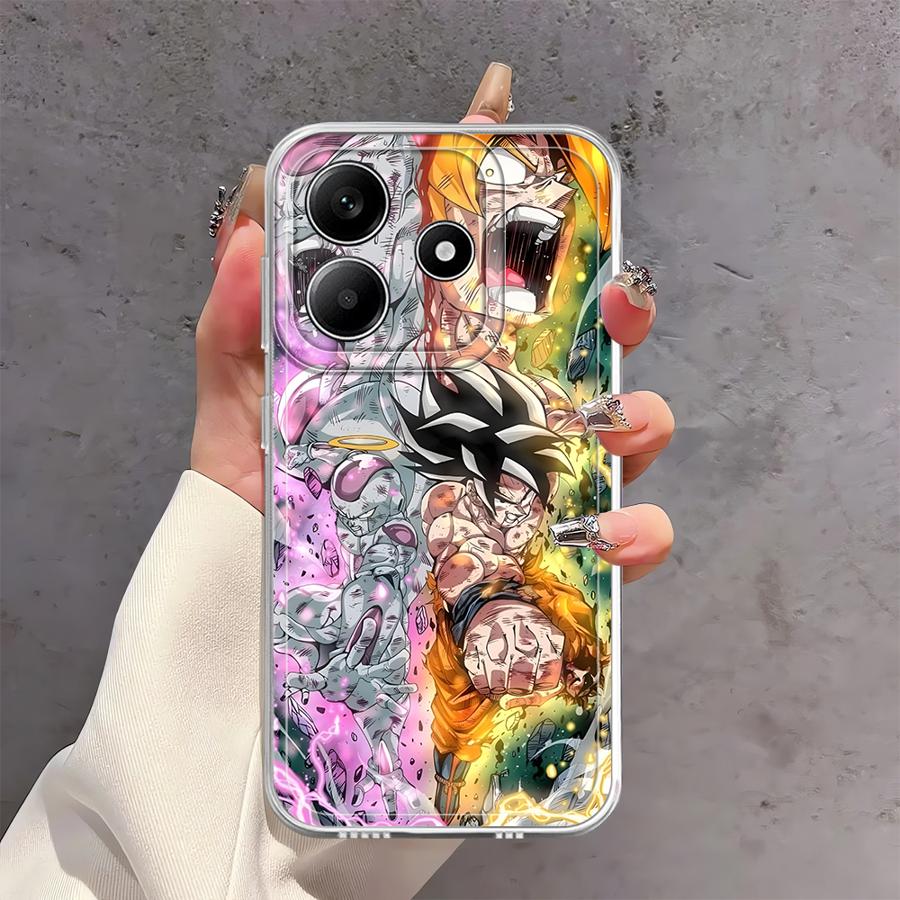 Dragon Ball Goku Vegeta Case for Xiaomi Redmi Note 14 Pro Plus Note 13 12 A4 14C 9 10 13C 10S 11 12S 11S Soft Phone Cover