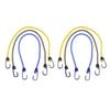 6pack Regulable Rubber Tie Multipurpose Stretch Rope Furniture Moving Strap for Motorcycles, Furniture, and Bikes