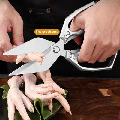 Edelstahl Küchenschere Scharfe Klinge Küchenschere Premium Edelstahl Küchenscheren Set für Fleisch Fisch