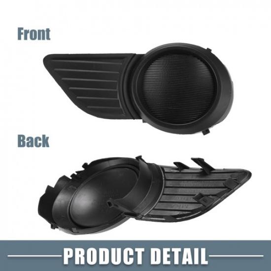 Pair Left Right Fog Light Grille Cover 52128-08020 52127-08020 for Toyota Sienna