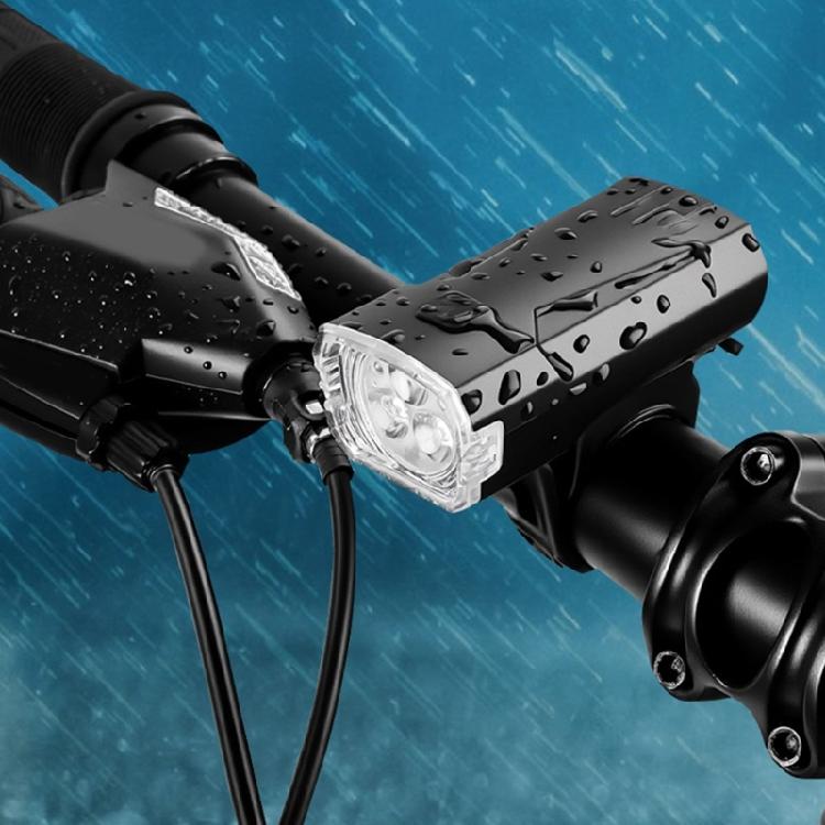 Cycling Bicycles Front Light With Wide Angles Beam Compacts Rechargeable Bike Lamp for Various Terrains