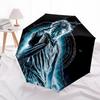 1pc Harry Potter Automatic Folding Umbrella - Compact 8-Rib Design, Durable Plastic & Iron,  F104037