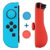 2 Pcs 1 Pair  Anti-slip Silicone Controller Protector Case Cover + 1 Pair Joystick Thumb Stick Grip