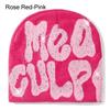 Warm y2k Beanies Hats Knitted Slouchy Cap MEA Culpa Beanies Hat with Rhinestone  for Women Men